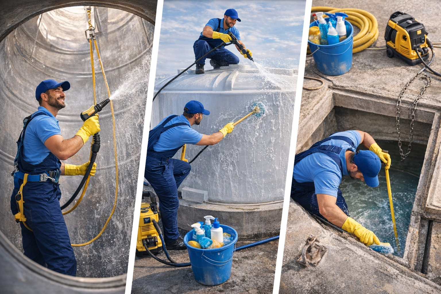 شركة تنظيف خزانات بجدة بخدمة غسيل وتعقيم احترافية للخزانات